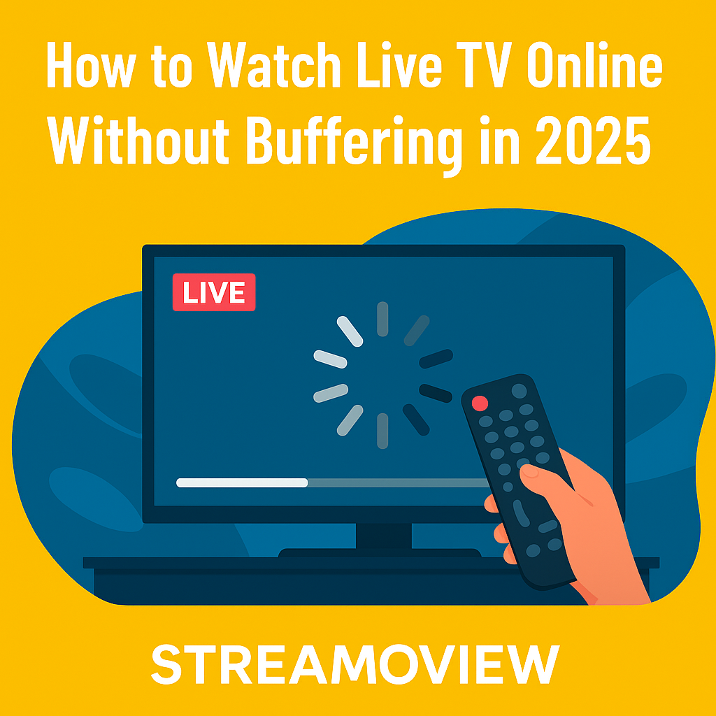 How to watch live TV online without buffering in 2025 – Streamoview
